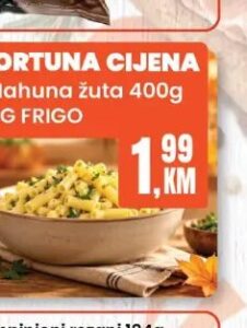 AG FRIGO Mahuna žuta 400 g, Fortuna