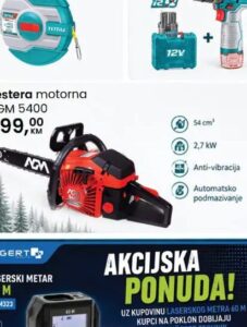 AGM Testera motorna AGM 5400 1 kom, Fortuna