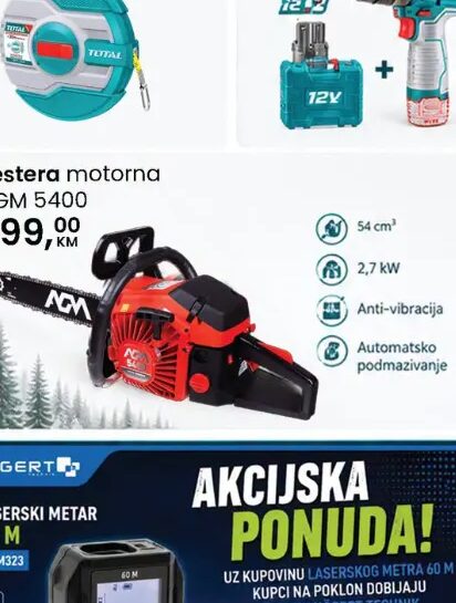 AGM Testera motorna AGM 5400 1 kom