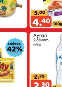 Aia Wudy hrenovka pileća-pureća 125 g, Amko