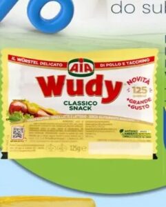 AIA Wudy Pileća/pureća hrenovka 125 gr, FIS