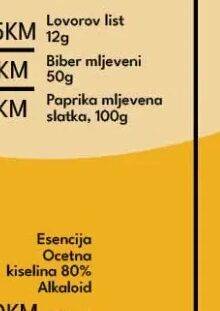 Alkaloid Esencija octena kiselina 80% 500 ml