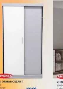 Ambyenta klizni ormar Cezar II 1 kom, FIS