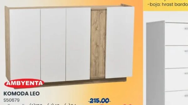 Ambyenta Komoda Leo 150 x 40 x 94 cm