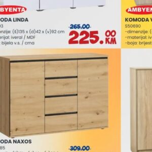 Ambyenta Komoda Naxos 1 kom, FIS