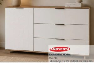 Ambyenta Komoda Nora 120 x 40 x 82.9 cm, FIS