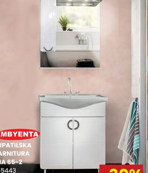 AMBYENTA KUPATILSKA GARNITURA ENA 65-2 S55443 65 cm