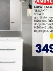 AMBYENTA KUPATILSKA GARNITURA INKA-1 1 kom, FIS