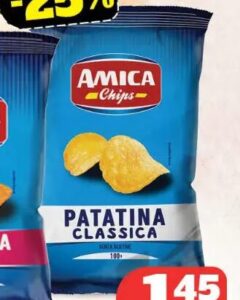Amica čips classica 100 g, Crvena jabuka