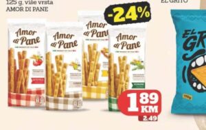 Amor di Pane Grisini 125 g