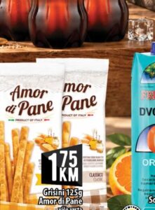 Amor di Pane Grisini Classic 125 g, Kort