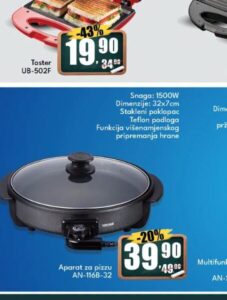 Aparat za pizzu AN-116B-32 1500 W, Robot