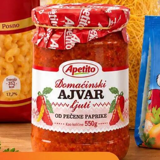Apetito Domaćinski ajvar ljuti 550 g