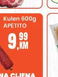 APETITO Kulen 600 g, Fortuna