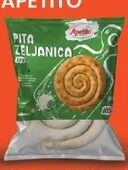 Apetito pita zeljanica 800 g, Fortuna