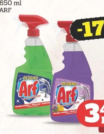 Arf sredstvo za čišćenje Deobad 650 ml