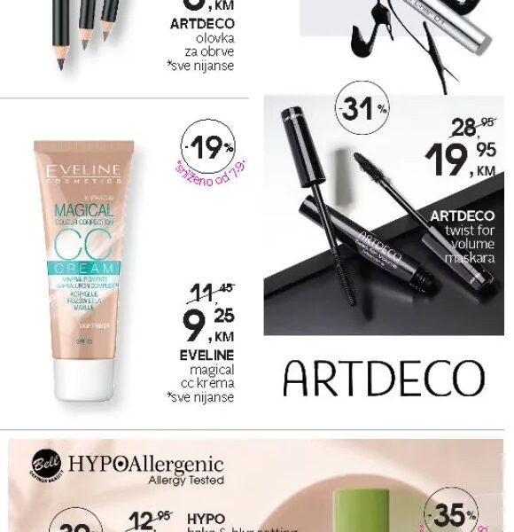 ARTDECO high precision liquid liner tuš za oči u olovci