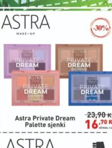 Astra Private Dream Paleta sjenki, Didaco