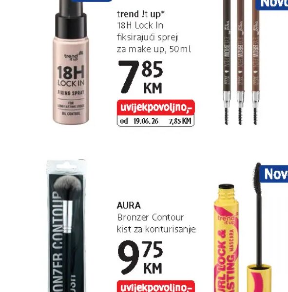 AURA Bronzer Contour kist za konturisanje