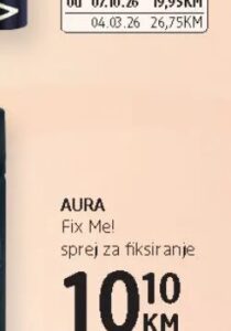 AURA Fix Me! sprej za fiksiranje 75 ml, dm