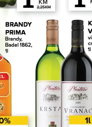 Badel Brandy Prima 1 l