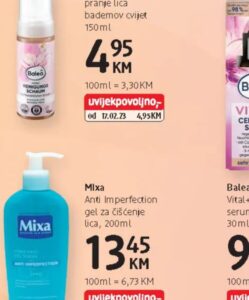 Balea pjena za pranje lica 150 ml, dm