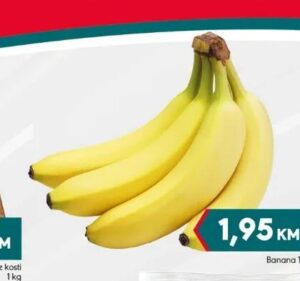 Banana 1 kg, Mega diskont
