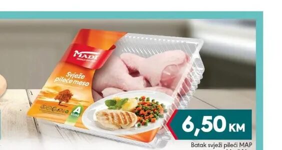 Batak svježi pileći MAP 1 kg