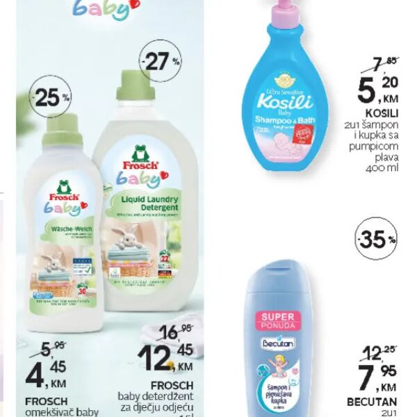 Becutan šampon i kupka 2u1 750 ml