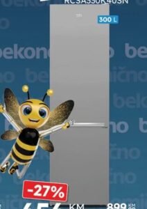 beko Frižider RCSA330K40SN 300 l, Omega Shop