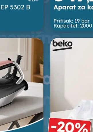 Beko pegla na paru SIM 8130 P