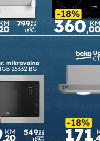 Beko Ugr. mikrovalna BMGB 25332 BG