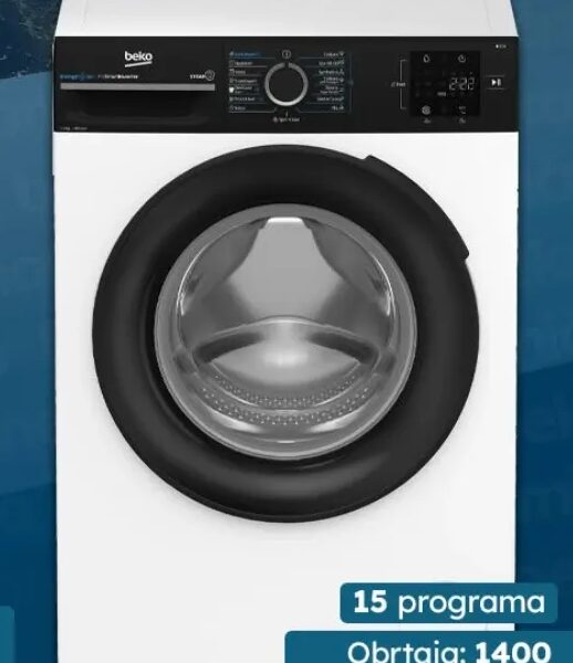 Beko ugradbena mašina za veš BM3WFSU37413WPBB1