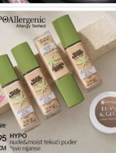 Bell Hypoallergenic Nude&Moist tekući puder, CM