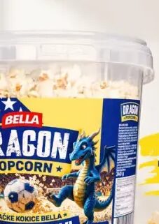 Bella Dragon Popcorn kokice u kantici 240 g