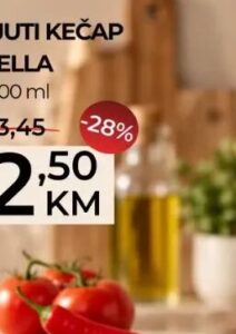 Bella ljuti kečap 1000 ml, Belamionix