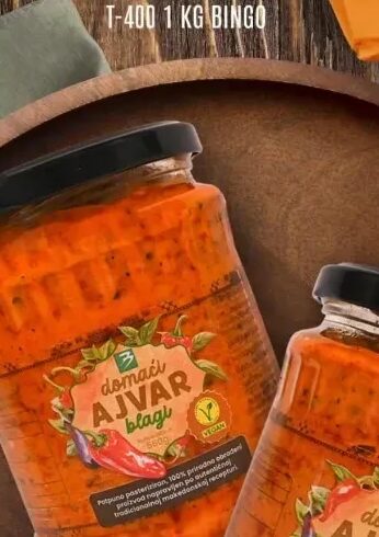 Bingo Ajvar blagi/ljuti 560 g