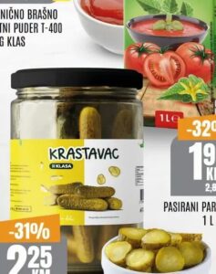 Bingo Kiseli krastavci II klasa 720 ml