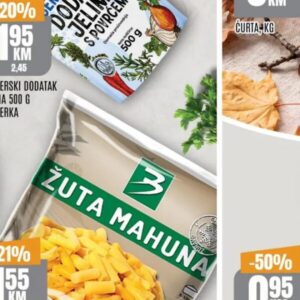 Bingo Smrznuta žuta mahuna 400 g, Bingo