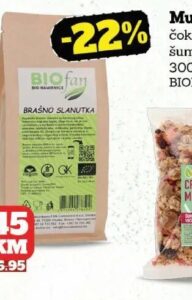 Biofan brašno slanutka 500 g, Crvena jabuka