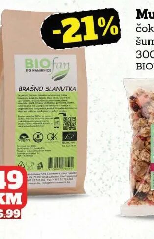 Biofan brašno slanutka 500 g