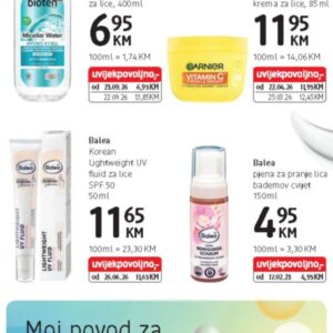 bioten Hydro X-Cell micelarna voda 400 ml, dm