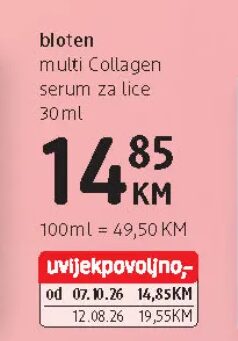 Bioten Multi Collagen serum za lice 30 ml