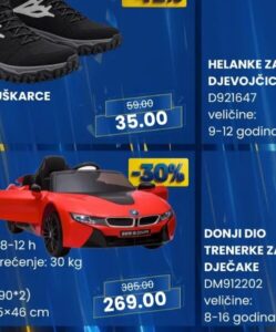 BMW Auto na akumulator dimenzije: 115x72,5x46 cm, FIS