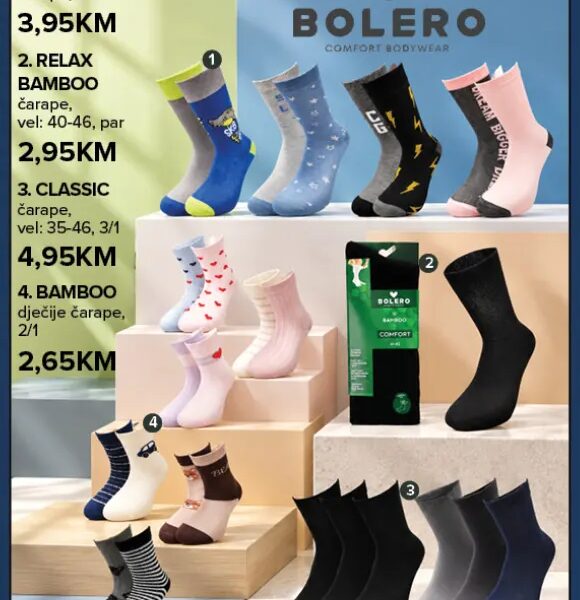 BOLERO CLASSIC čarape 3/1