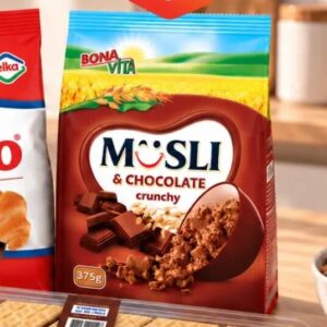 Bonavita Musli hrskavi čokoladni Crunchy 375g, Fortuna
