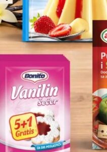 Bonito vanilin šećer 48 g 5+1 gratis, Belamionix