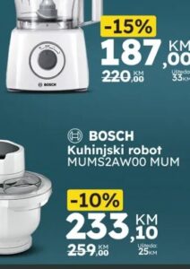 BOSCH Kuhinjski robot MUMS2AW00 MUM, Omega Shop