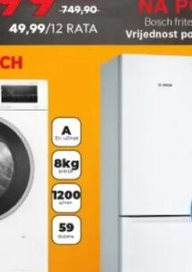 Bosch Veš mašina + sušilica WNG254A9BY, Tehnomag