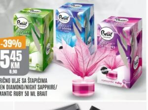Brait eterično ulje sa štapićima 50 ml